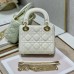 Elegant black Lady Dior bag