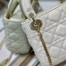 Iconic Lady Dior bag with signature Dior charms