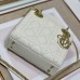 Lady Dior bag in soft lambskin leather