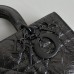 Replica Small Lady D-Sire Bag with gold accents