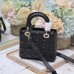 Small Lady Dior replica bag with Cannage stitching