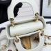 White Mini Lady Dior Bag