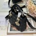 Replica Small Lady Dior Bag Black