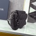 Replica Dior Saddle Triple Pouch Black