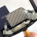 Replica Dior Saddle Triple Bag in black