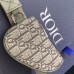 Stylish Replica Dior Saddle Triple Bag in leather