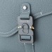 Replica Dior Small Saddle Messenger Bag with Flap Deep Gray Grained Calfskin