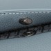 Replica Dior Small Saddle Messenger Bag with Flap Deep Gray Grained Calfskin