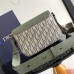Dior Small Saddle Messenger Bag in beige leather