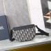 Stylish Replica Dior Mini Saddle Bag with gold accents
