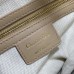 Replica Saddle Bag Back View - Smooth Leather and Brand-Inspired Hardware