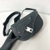 Detailed stitching on Replica Dior Saddle Messenger Bag