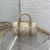 Replica Dior Groove 17 Nano Bag Natural - Front View Showcasing Iconic Design