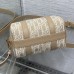 Replica Dior Groove 20 Bag Natural - Side Profile with Adjustable Strap