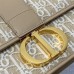 Close-Up of 30 Montaigne Replica Bag Natural Leather Texture