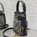 Medium Replica Dior Bag with gold hardware