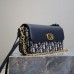 Replica Dior 30 Montaigne East-West Mini Bag in black