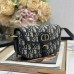 Replica Dior Bobby East-West Bag Blue Oblique