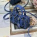 Replica Dior Groove 17 Nano front view with Oblique pattern