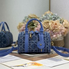 Replica Dior Groove 20 Bag Blue Tweed - Free shipping