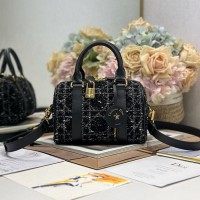 Replica Dior Groove 20 Bag Black Tweed - Free shipping