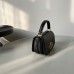 Replica Dior Small 30 Montaigne Top Handle Bag in black leather