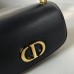 Close-up of Replica Dior 30 Montaigne Bag’s logo clasp