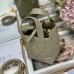Spacious Interior of Replica Dior Vertical Nano Tote Bag with Dual Pockets