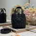 Spacious Interior of Replica Dior Vertical Nano Tote Bag with Dual Pockets