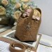 Replica Dior Toujours Vertical Nano Tote Bag - Sleep Design with Signature Cannage Stitching