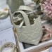 Spacious Interior of Replica Dior Vertical Nano Tote Bag with Dual Pockets