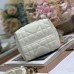 Replica Dior Nano Tote Bag in Black, Beige & Navy (Vertical Design)