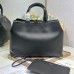 Replica Large Dior Toujours Bag Black Cannage Calfskin with Studs