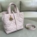 Replica Medium Dior Toujours Vertical Tote Bag pink