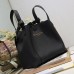 Replica Dior Medium Signature Bucket Bag with Grained Calfskin