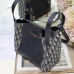 Affordable Dior-inspired signature bucket bag replica in black
