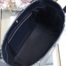 Stylish replica Dior signature bucket bag with leather trim details