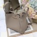 Affordable Dior-inspired signature bucket bag replica in grey