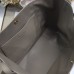 Stylish replica Dior signature bucket bag with leather trim details