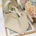 Affordable Dior-inspired signature bucket bag replica in white