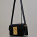 Dior Flap Bag Black close-up showcasing stitching details