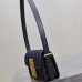 Close-up of Replica Miss Dior Flap Bag in Stunning Blue Color