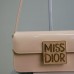 Luxury Miss Dior Flap Bag with Gold Detailing