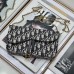 Dior Saddle Pouch with Chain blue