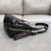 Replica Small D-Journey Bag in black Calfskin