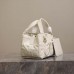 Close-up of Dior Toujours Bag leather texture