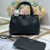 Replica small Dior Toujours Bag Black Cannage Calfskin with Studs