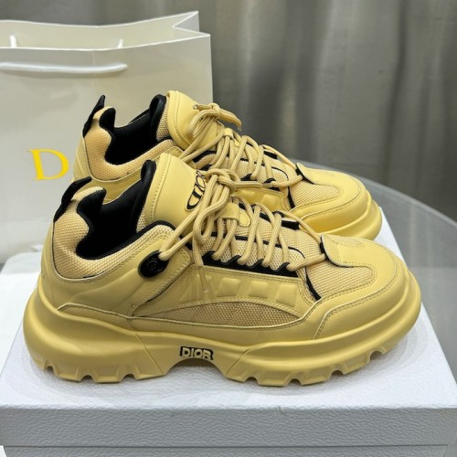 Replica Dior Snow Derby Shoe yellow