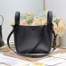 Luxury-style Dior monogram bucket bag replica with metal Dior charms