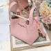 Affordable Dior-inspired signature bucket bag replica in white